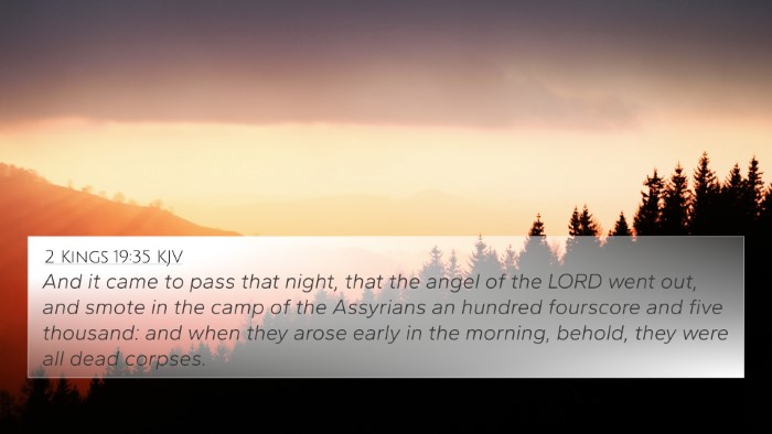 2 Kings 19:35 KJV Bible Verse Image