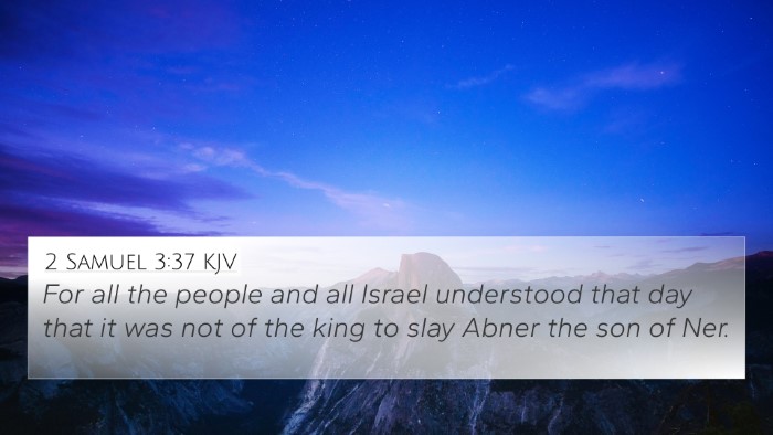 2 Samuel 3:37 KJV Bible Verse Image