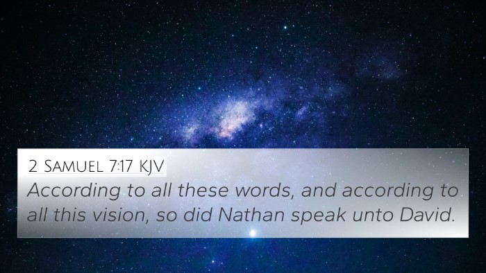 2 Samuel 7:17 KJV 4K Wallpaper - According to all these words, and according to - 4K Wallpaper Bible Verse