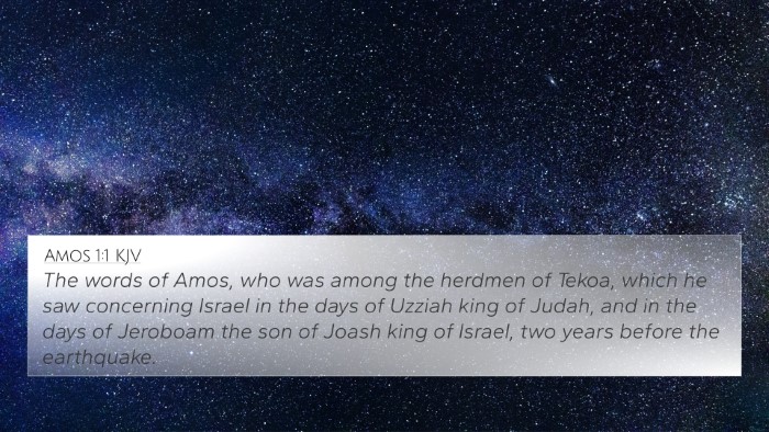 Amos 1:1 KJV 4K Wallpaper - The words of Amos, who was among the herdmen of - 4K Wallpaper Bible Verse