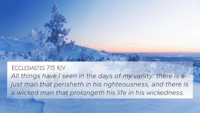 Ecclesiastes 7:15 KJV Bible Verse Image
