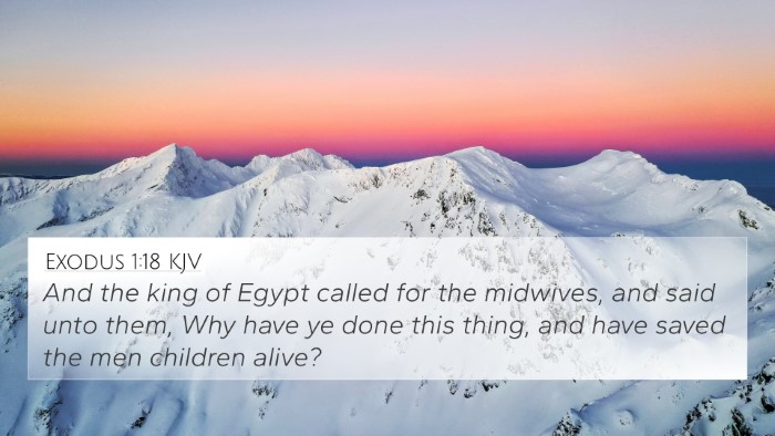Exodus 1:18 KJV 4K Wallpaper - And the king of Egypt called for the midwives, - 4K Wallpaper Bible Verse