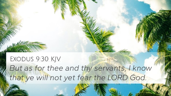 Exodus 9:30 KJV 4K Wallpaper - But as for thee and thy servants, I know that ye - 4K Wallpaper Bible Verse