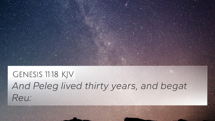 Genesis 11:18 KJV 4K Wallpaper - And Peleg lived thirty years, and begat - 4K Wallpaper Bible Verse