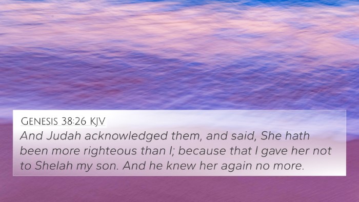 Genesis 38:26 KJV Bible Verse Image