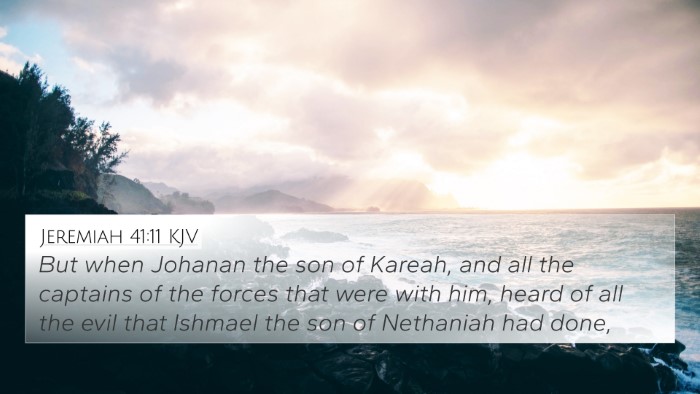 Jeremiah 41:11 KJV Bible Verse Image