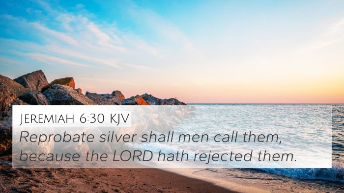 Jeremiah 6:30 KJV Bible Verse Image