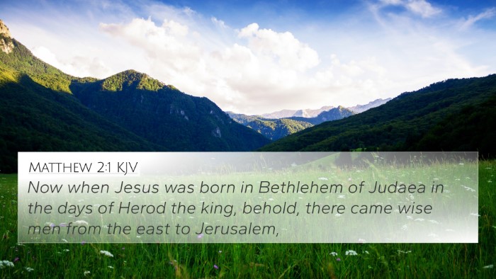 Matthew 2:1 KJV 4K Wallpaper - Now when Jesus was born in Bethlehem of Judaea in - 4K Wallpaper Bible Verse