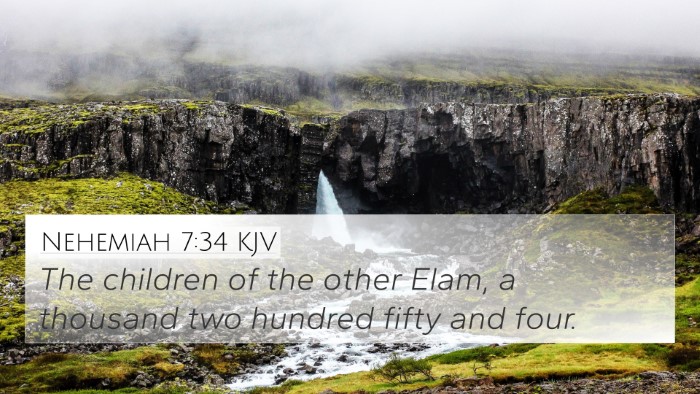 Nehemiah 7:34 KJV Bible Verse Image