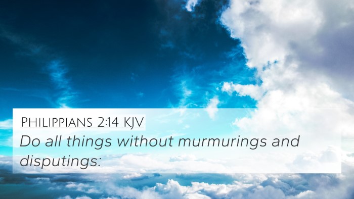Philippians 2:14 KJV Bible Verse Image