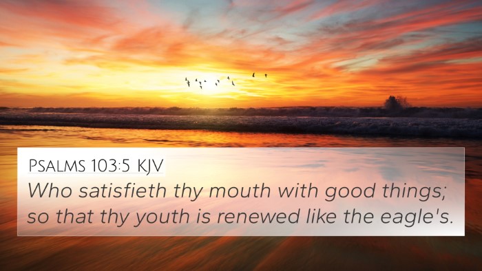 Psalms 103:5 KJV Bible Verse Image