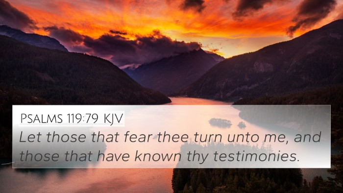 Psalms 119:79 KJV Bible Verse Image