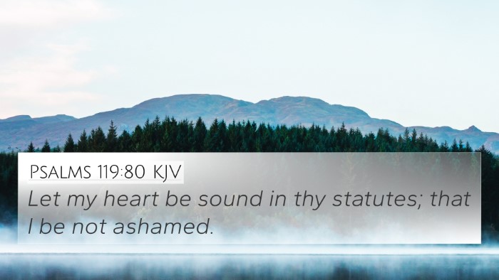 Psalms 119:80 KJV Bible Verse Image