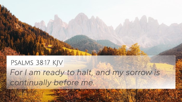 Psalms 38:17 KJV Bible Verse Image