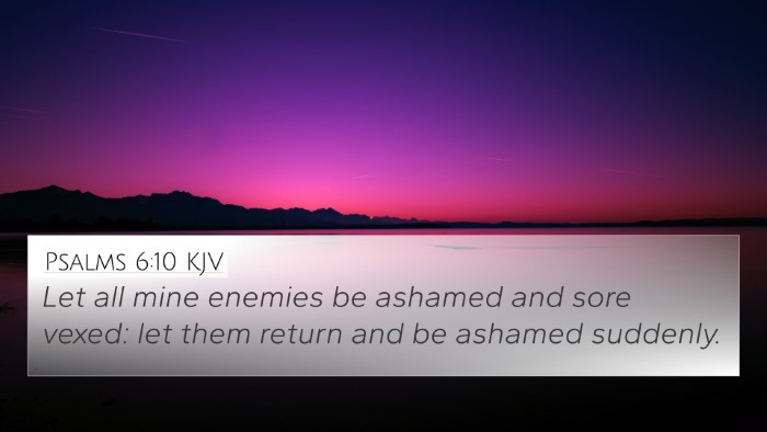 Psalms 6:10 KJV Bible Verse Image
