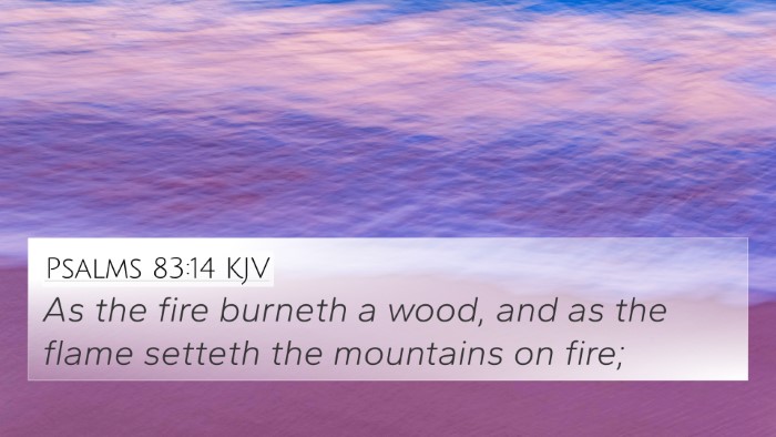 Psalms 83:14 KJV Bible Verse Image