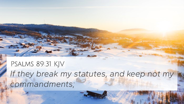 Psalms 89:31 KJV Bible Verse Image