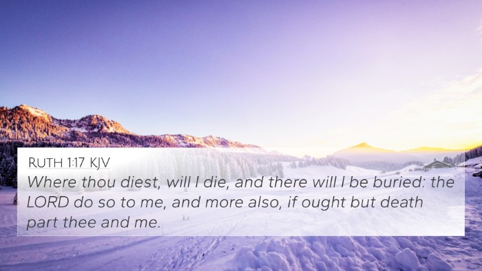 Ruth 1:17 KJV Bible Verse Image