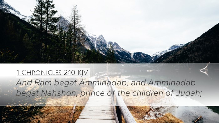 1 Chronicles 2:10 KJV Bible Verse Image
