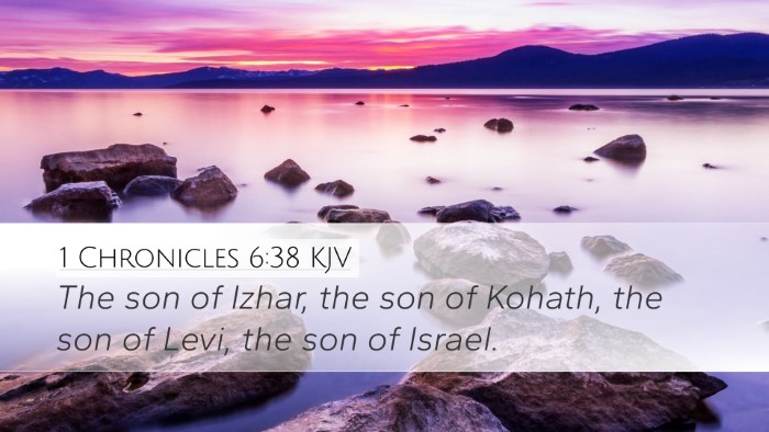 1 Chronicles 6:38 KJV Bible Verse Image