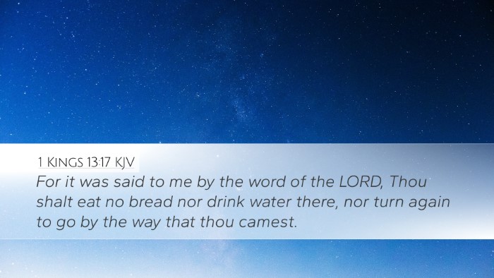 1 Kings 13:17 KJV Bible Verse Image