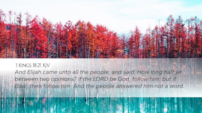 1 Kings 18:21 KJV Bible Verse Image