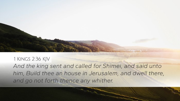 1 Kings 2:36 KJV Bible Verse Image