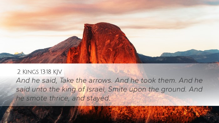 2 Kings 13:18 KJV Bible Verse Image