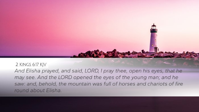 2 Kings 6:17 KJV Bible Verse Image