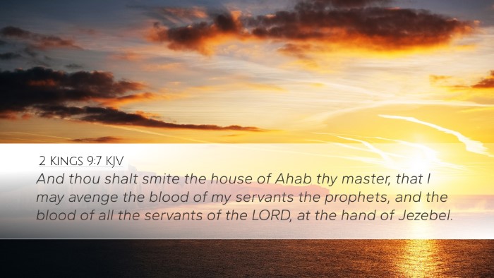 2 Kings 9:7 KJV Bible Verse Image