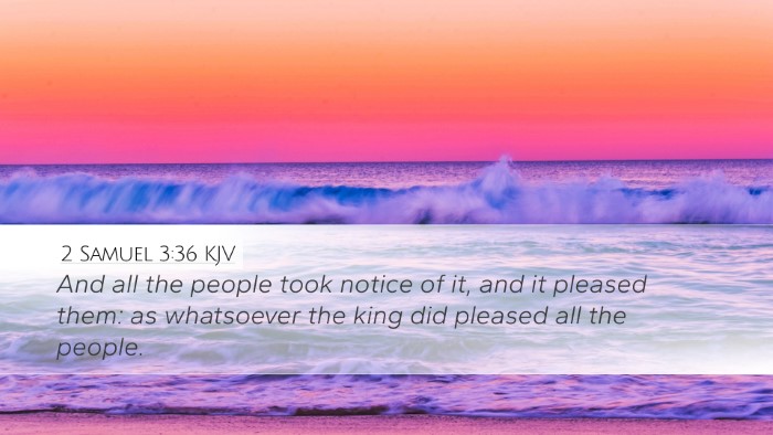 2 Samuel 3:36 KJV Bible Verse Image