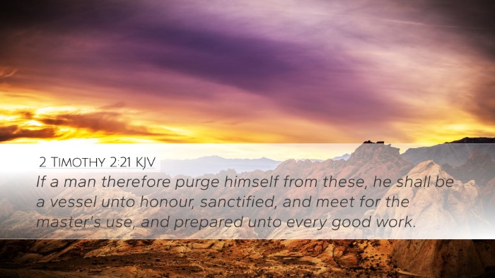2 Timothy 2:21 KJV Bible Verse Image