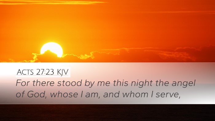 Acts 27:23 KJV Bible Verse Image