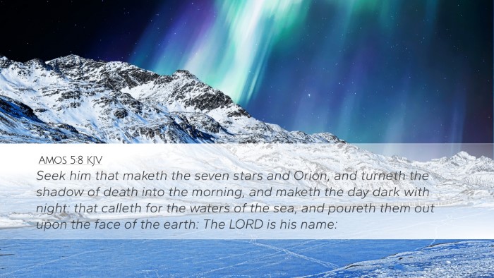Amos 5:8 KJV Bible Verse Image