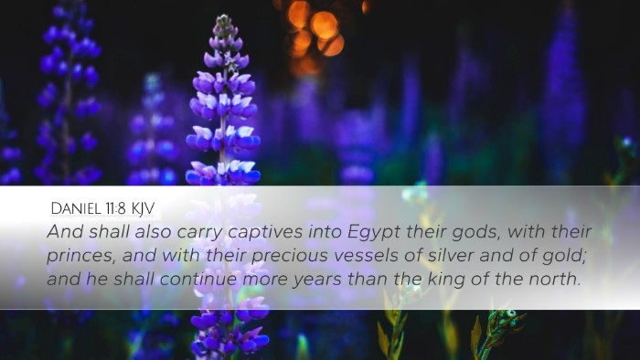 Daniel 11:8 KJV Bible Verse Image
