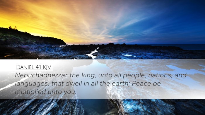 Daniel 4:1 KJV Bible Verse Image