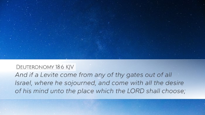 Deuteronomy 18:6 KJV Bible Verse Image