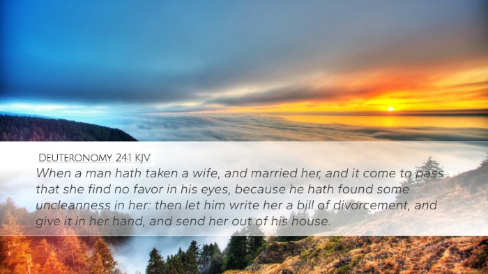 Deuteronomy 24:1 KJV Bible Verse Image