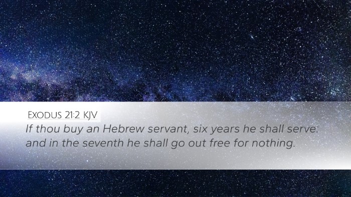 Exodus 21:2 KJV Bible Verse Image