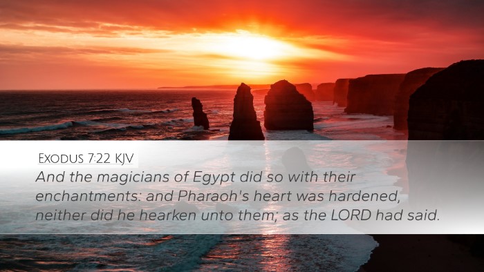 Exodus 7:22 KJV Bible Verse Image