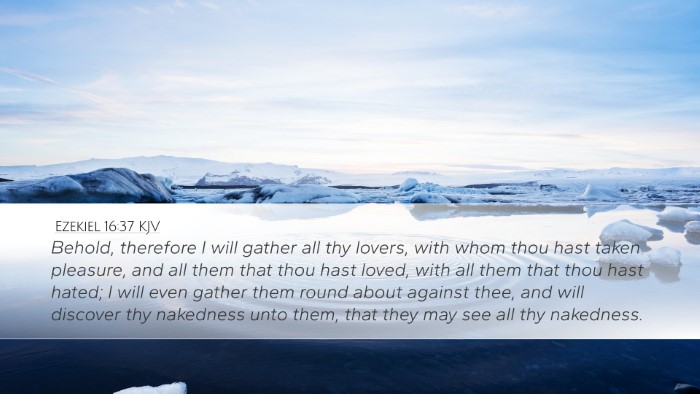Ezekiel 16:37 KJV Bible Verse Image