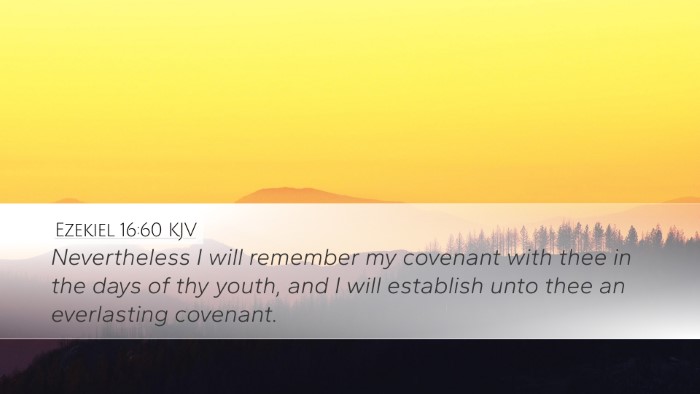 Ezekiel 16:60 KJV Bible Verse Image