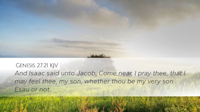 Genesis 27:21 KJV Bible Verse Image