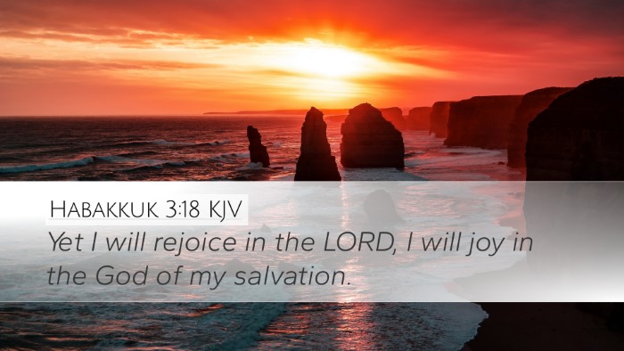 Habakkuk 3:18 KJV Bible Verse Image