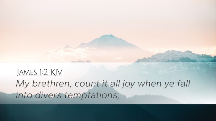 James 1:2 KJV Bible Verse Image