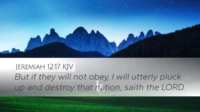 Jeremiah 12:17 KJV Bible Verse Image