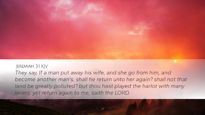 Jeremiah 3:1 KJV Bible Verse Image