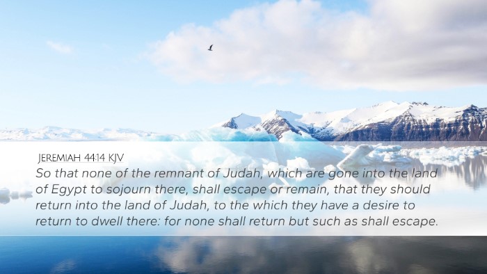 Jeremiah 44:14 KJV Bible Verse Image