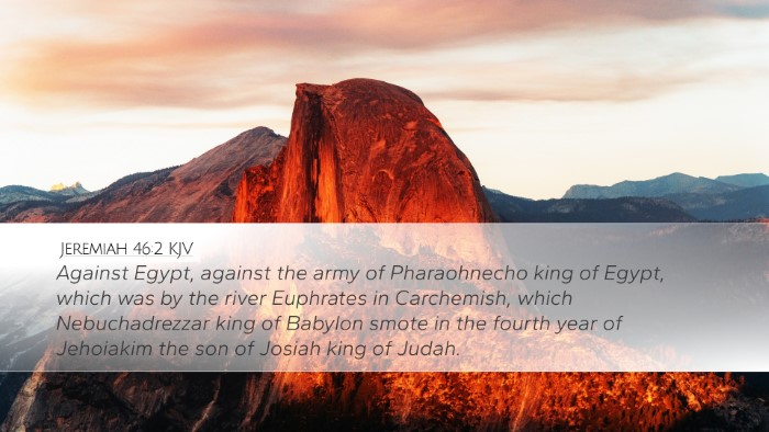 Jeremiah 46:2 KJV Bible Verse Image