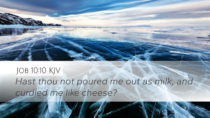 Job 10:10 KJV Bible Verse Image